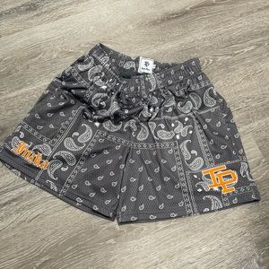 Inaka Power - Men’s Grey Paisley Mesh Shorts